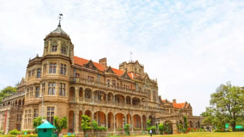 Viceregal Lodge Shimla showcasing British colonial architecture