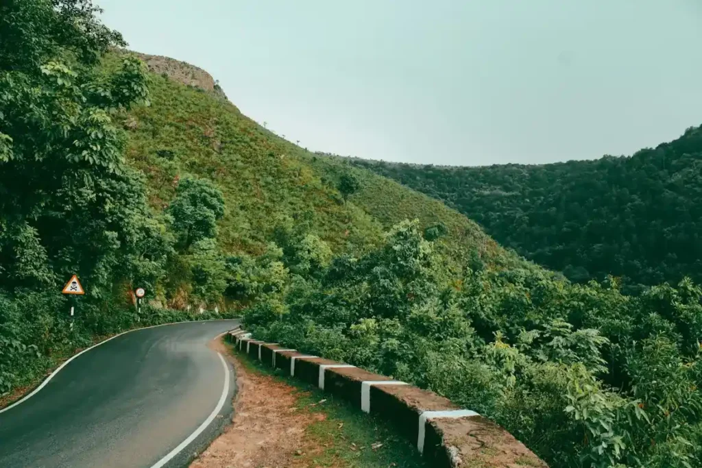 Araku Valley hills and greenery in Andhra Pradesh, one of the less crowded places to visit in India in June
