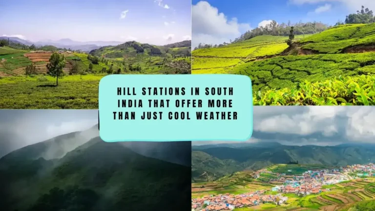 Hill stations in south India