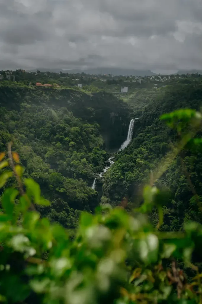 Lonavala green hills and monsoon views, one of the best places to visit in India in June near Mumbai and Pune
