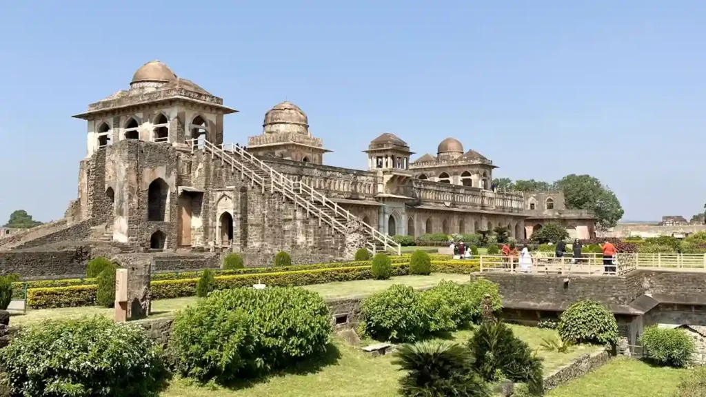 Mandu becomes a dreamy monsoon escape with mist-covered ruins, lush valleys, and scenic hilltop views.